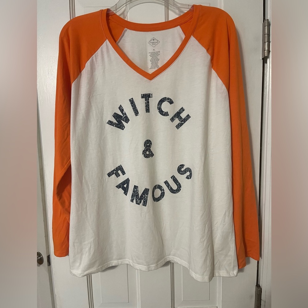 Witch and Famous long sleeve XL top